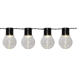 StarTrading LED Lichterkette Solar 180 cm klar warmweiß