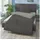 Traumschlaf Melange Flanell Grau 135 x 200 cm + 40 x 80 cm