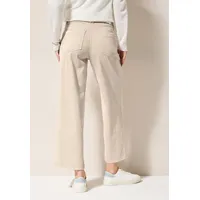 Cecil Damen B378903 Wide Leg Jeans, jute beige, 34W