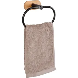 Wenko Orea Handtuchring schwarz