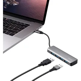 Trust Halyx silber USB-Hub