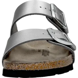 Birkenstock Arizona Birko-Flor schmal silber 42