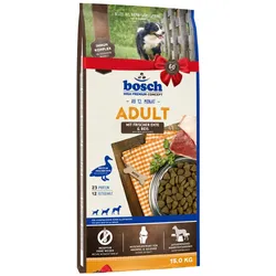 Bosch Adult Ente/Reis Hundetrockenfutter 15 Kilogramm