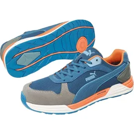 Puma Safety Frontside Low S1P ESD HRO Src Schuh - Blau