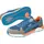 Puma Safety Frontside Low S1P ESD HRO Src Schuh - Blau