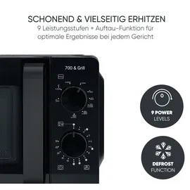 Severin MW 9182 Schwarz