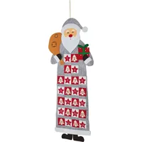 XXL Adventskalender 24 Taschen zum Befüllen aus Filz Weihnachtskalender zum Aufhängen Livarno®home