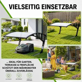 Trutzholm Mährobotergarage mit Metallfüßen