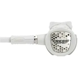 Cressi MC9/XS Compact Regulator - Atemregler zum Tauchen,DIN, Weiß, Unisex für Erwachsene