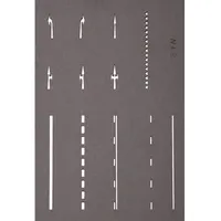 NOCH Straßenmarkierungs-Schablonen 34240 N