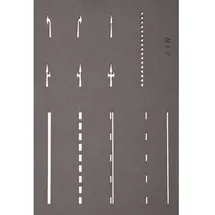 NOCH Straßenmarkierungs-Schablonen 34240 N