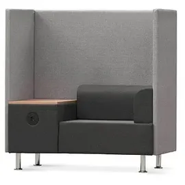 Rocada Besprechungsecke Soft Seating schwarz, grau