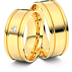 Trauringe Norderstedt 333er Gelbgold - 9670