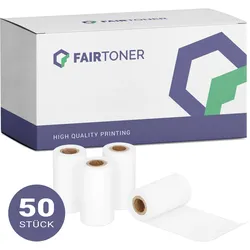 FairToner Kassenrollen 50x 80mm x 80m x 12mm 76mm