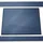 Durable Schreibunterlage 520x650 mm d bl mit Vollsichtplatte