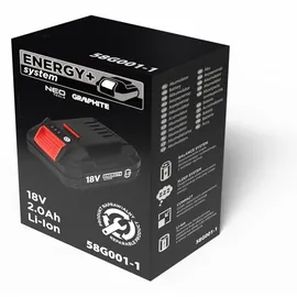 Graphite Energy+ 18 V Akku 2,0 Ah