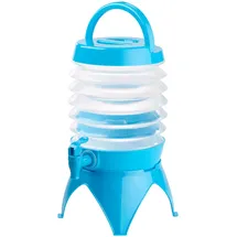 Pearl Faltbares Fässchen blau/transparent 3,5 Liter
