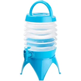 Pearl Faltbares Fässchen blau/transparent 3,5 Liter