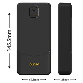DUDAO Powerbank 20000mah Usb-a K10Pro 2,4a – Schwarz