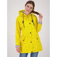 Regenjacke DEPROC ACTIVE "Friesennerz WIZZARD PEAK WOMEN UMBR" Gr. 54 (XXL), gelb Damen Jacken Regenjacken Anoraks auch in Großen Größen erhältlich