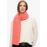 Superdry Soft Rib Schal Sugar Coral One Size