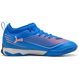 Puma Ultra 6 Match Mid Jr ultra blue-puma white-glowing red (01) 3