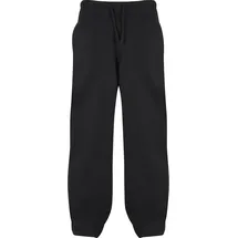 URBAN CLASSICS Loose Cotton Linen Pants 5XL Schwarz