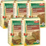 BIELMEIER Brotbackmischung Mehrkornbrot 5 Stück á 1000 g Küchenmeister