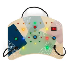 Small Foot Company Small Foot 12623 - Motorikbrett LED Licht und Schalter