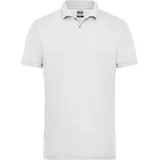 James & Nicholson Workwear Piqué Polo weiß XXL