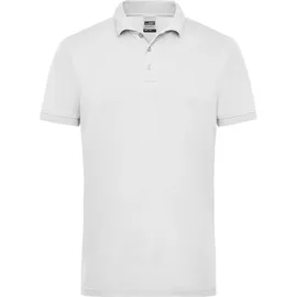 James & Nicholson Workwear Piqué Polo weiß XXL