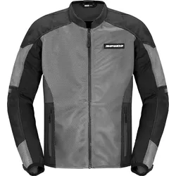 Spidi Super Net, Textiljacke - Grau/Schwarz - 3XL