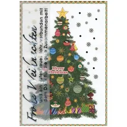 5 Stück  D.T.Weihnachtskarten Gute Zusammenarbeit 9004546552406 Head