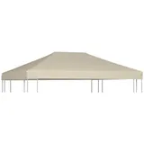 vidaXL Pavillondach 310 g/m2 4×3 m Beige