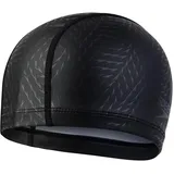 Speedo Unisex Erwachsene Boom Ultra Pace Swim Cap Schwimmkappe, Oxid Grau/Schwarz, Einheitsgröße