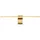 GLOBO 41925M - LED Badspiegelleuchte PEPE LED/10W/230V IP44 gold - Gold