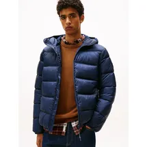 Tommy Hilfiger Hooded Logo Puffer schwarz XL