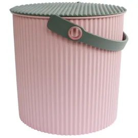 Hachiman Aufbewahrungseimer Omnioutil L 26,5 x 28,2 x 26,7 cm 10-tlg. rosa