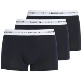 Tommy Hilfiger Herren. 3er-Pack Basic-Boxershorts in Marineblau XXL