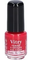 Vitry Mini vernis dame de cœur Vernis À Ongles New 4 ml