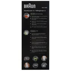 Braun MQ 3100WH MultiQuick 3 Stabmixer
