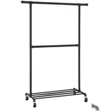 Songmics Kleiderständer auf Rollen 0 x 0 x 0 schwarz