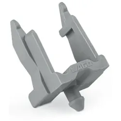 Wago 890-302 Befestigungsadapter, 2-polig, für Buchsen und Stecker, grau 890302 - 50 Stück
