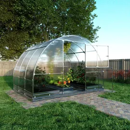 klasika greenhouses Klasika Gewächshaus verzinkt Transparent HKP 6 mm 6 m2