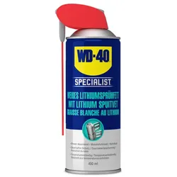 WD-40 SPECIALIST Weißes Lithiumsprühfett 400ml Dose mit Sprührohr - WD40 49390