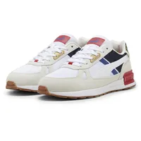 Puma Graviton Pro warm white-puma white-club navy-club red 45