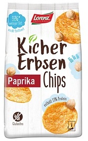 Lorenz Kicher Erbsen Chips Paprika Chips 85,0 g