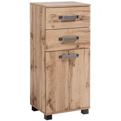 SCHILDMEYER Badschrank »Milan«, BxHxT: 40 x 94,8 x 32 cm - braun