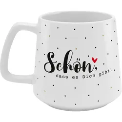 GRUSS&CO Tasse »Schön, dass es dich gibt«