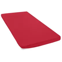 OTTO home Spannbettlaken Mikrofaser 90 x 200 - 140 x 200 - 180 x 200 cm rot